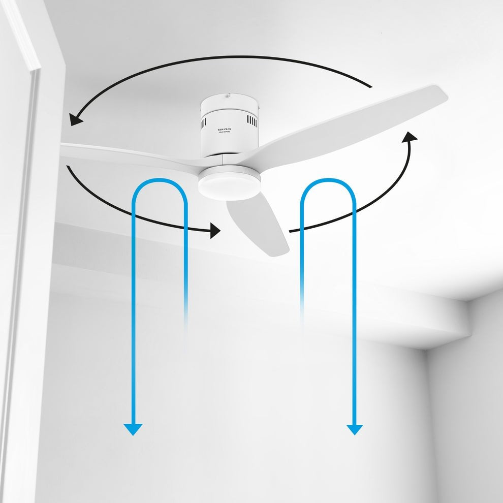 Ventilador  Pae Techo Taurus Polar 3b Pure 30w 132cm 3 Aspas Est9440320l