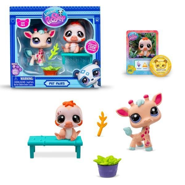 Mascotas Little Pet Shop Pack De 2 Mascotas 1 Unidad Aleatoria