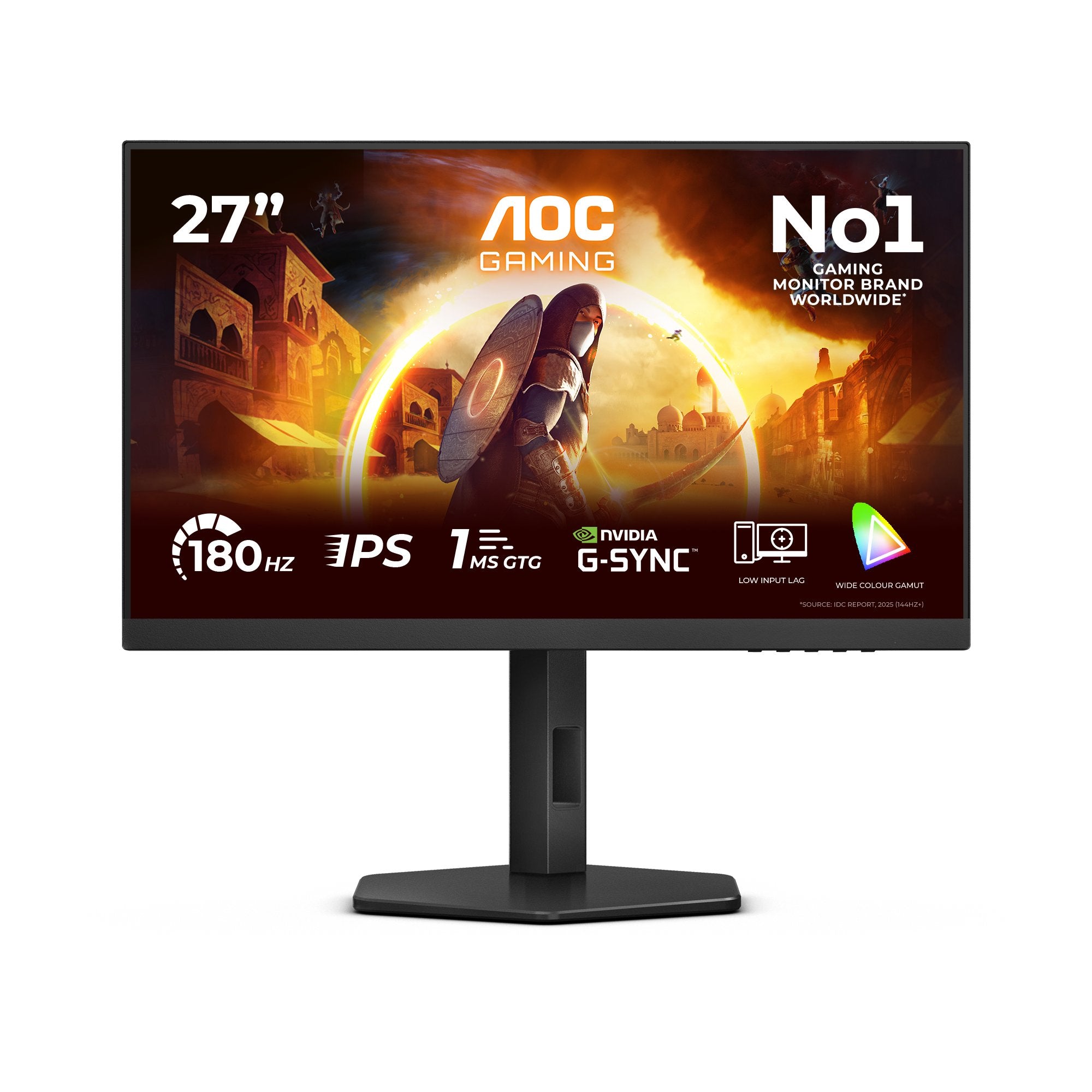 EAN 4038986181396 - AOC G4 27G4X pantalla para PC 68,6 cm (27") 1920 x 1080 Pixeles Full HD LED Negro, Gris imagen 1