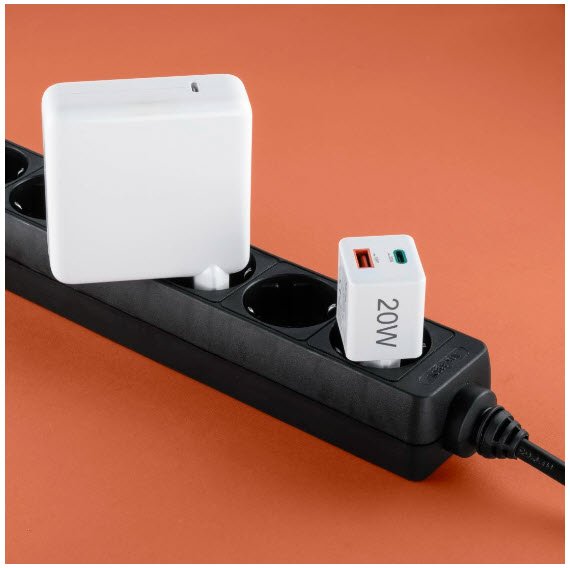 Cargador  Hama 00201991 De Dispositivo Móvil Auriculares, Batería Portátil, Smartphone, Tableta Blanco Corriente Alterna Carga Rápida Interior