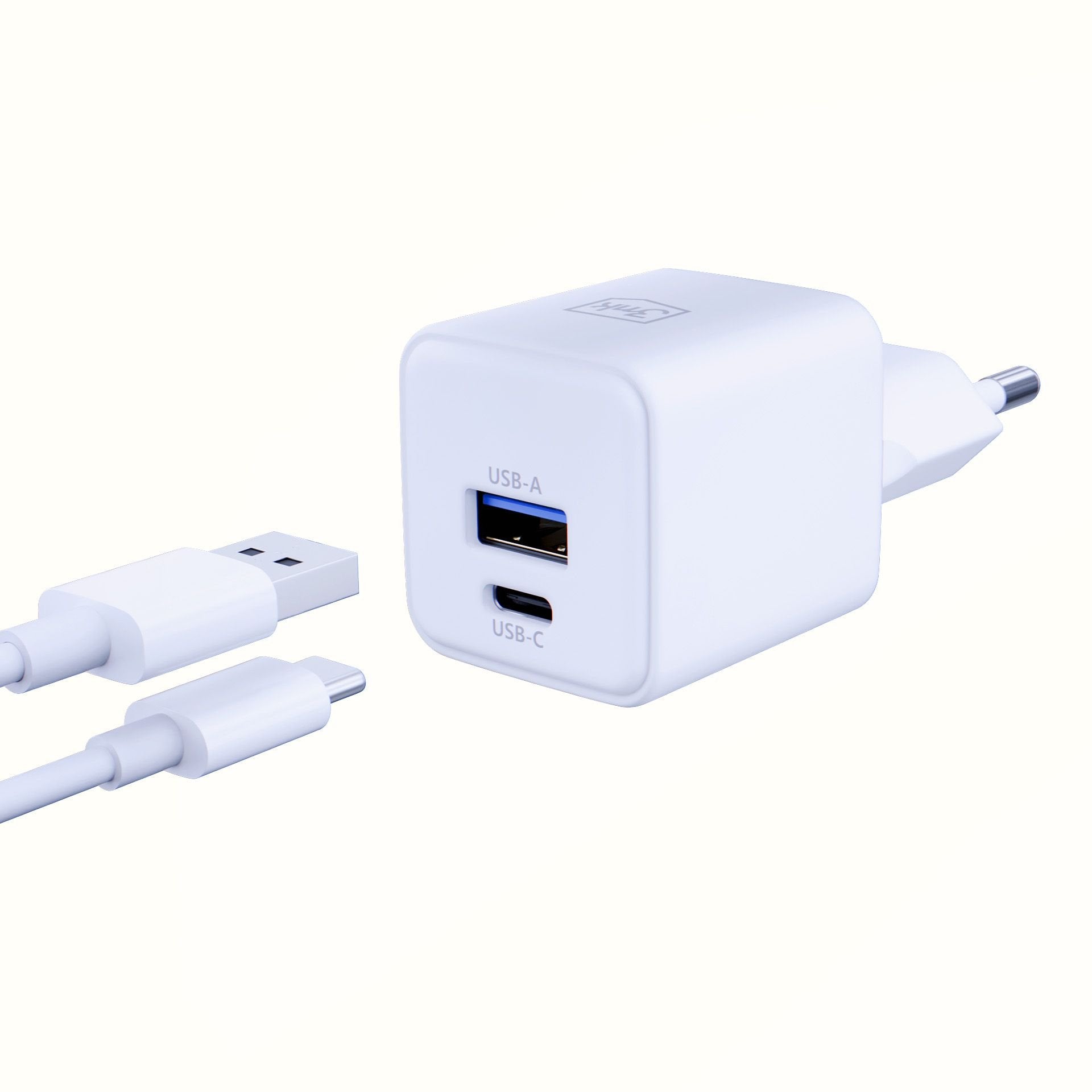 3mk Hyper Gan Charger 20w Qc4+ Biala