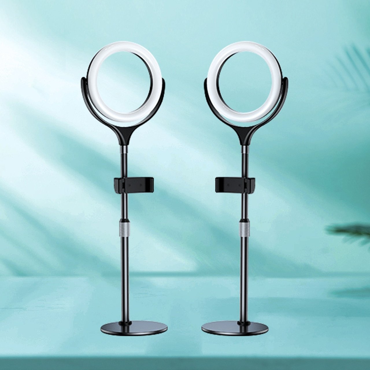 Soporte De Escritorio Para Transmisión Con Anillo De 8 Inch