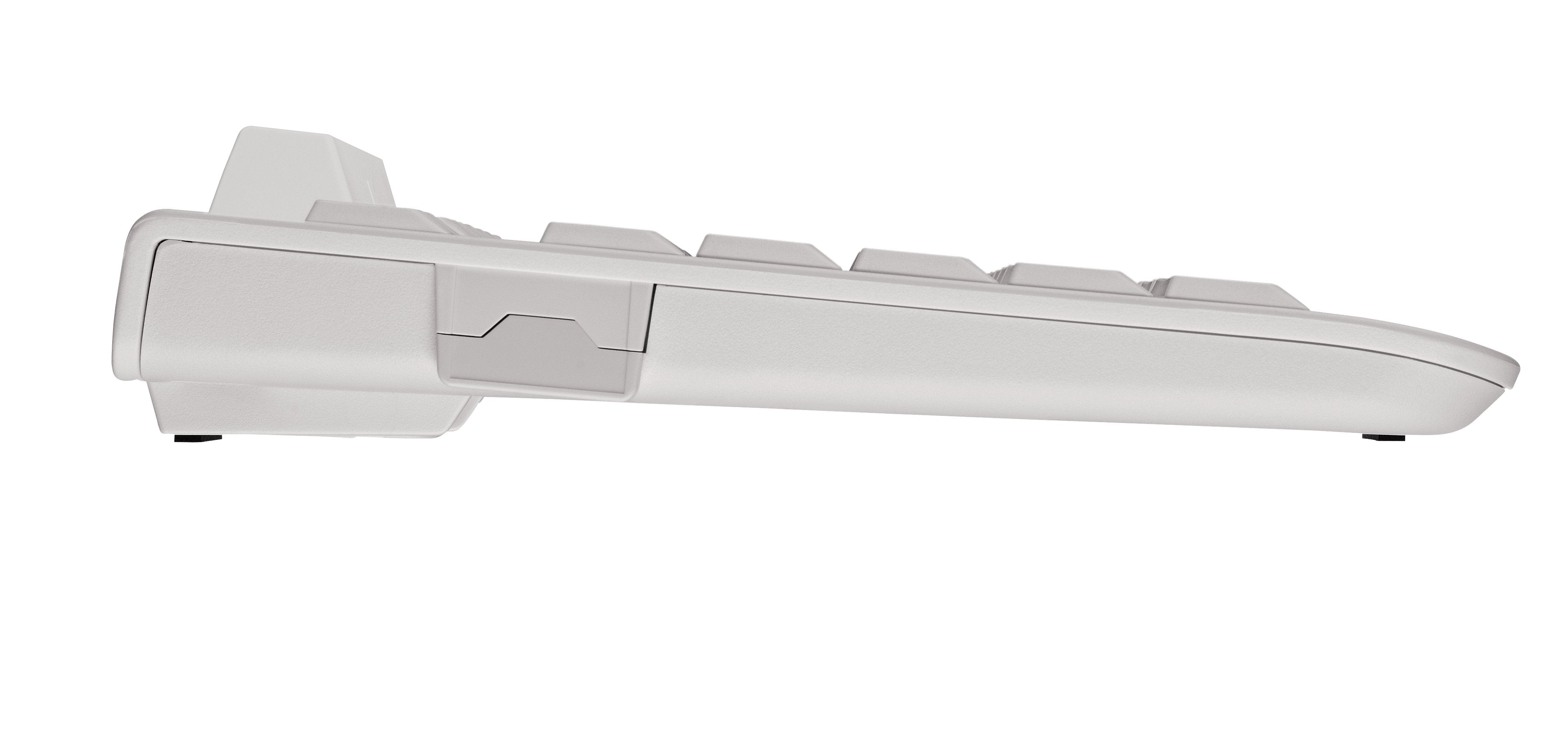 EAN 4025112083501 - CHERRY KC 1000 SC teclado Oficina USB QWERTY Inglés de EE. UU. Gris imagen 4