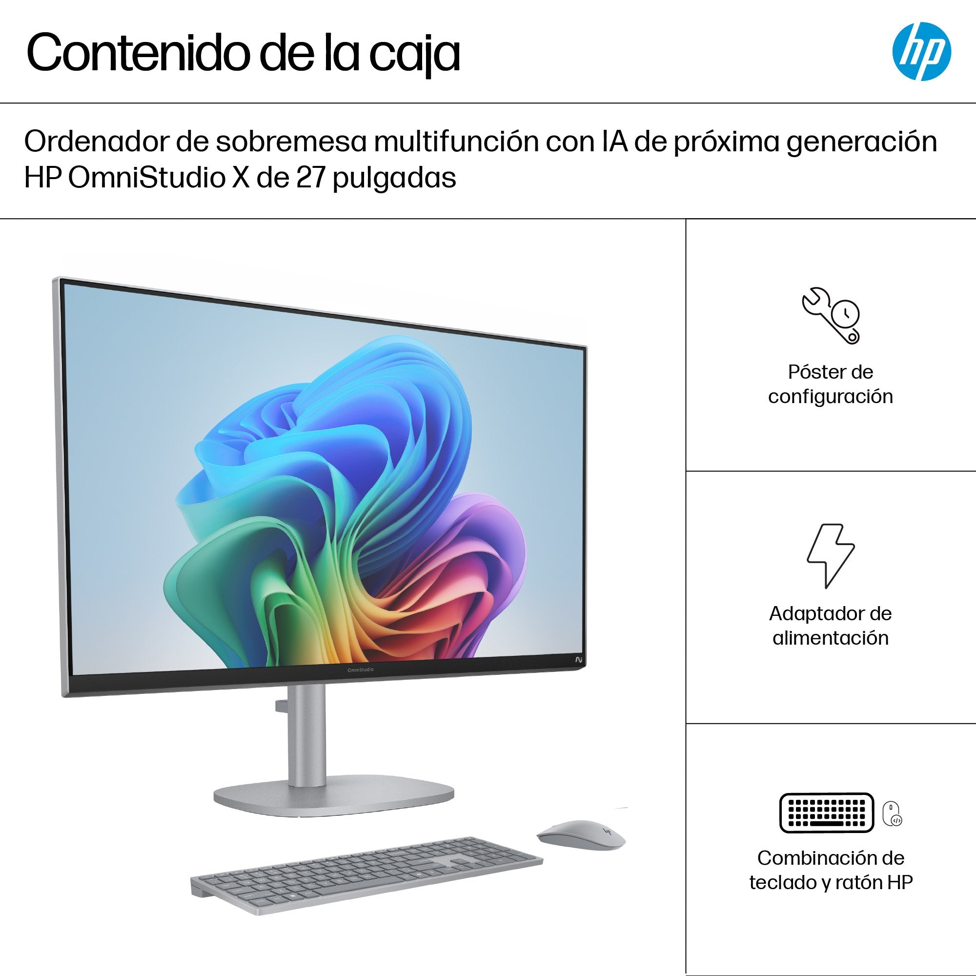EAN 199251197628 - HP OmniStudio X 27-cs1008ns Copilot+ PC Intel Core Ultra 5 226V 68,6 cm (27") 1920 x 1080 Pixeles PC todo  imagen 5