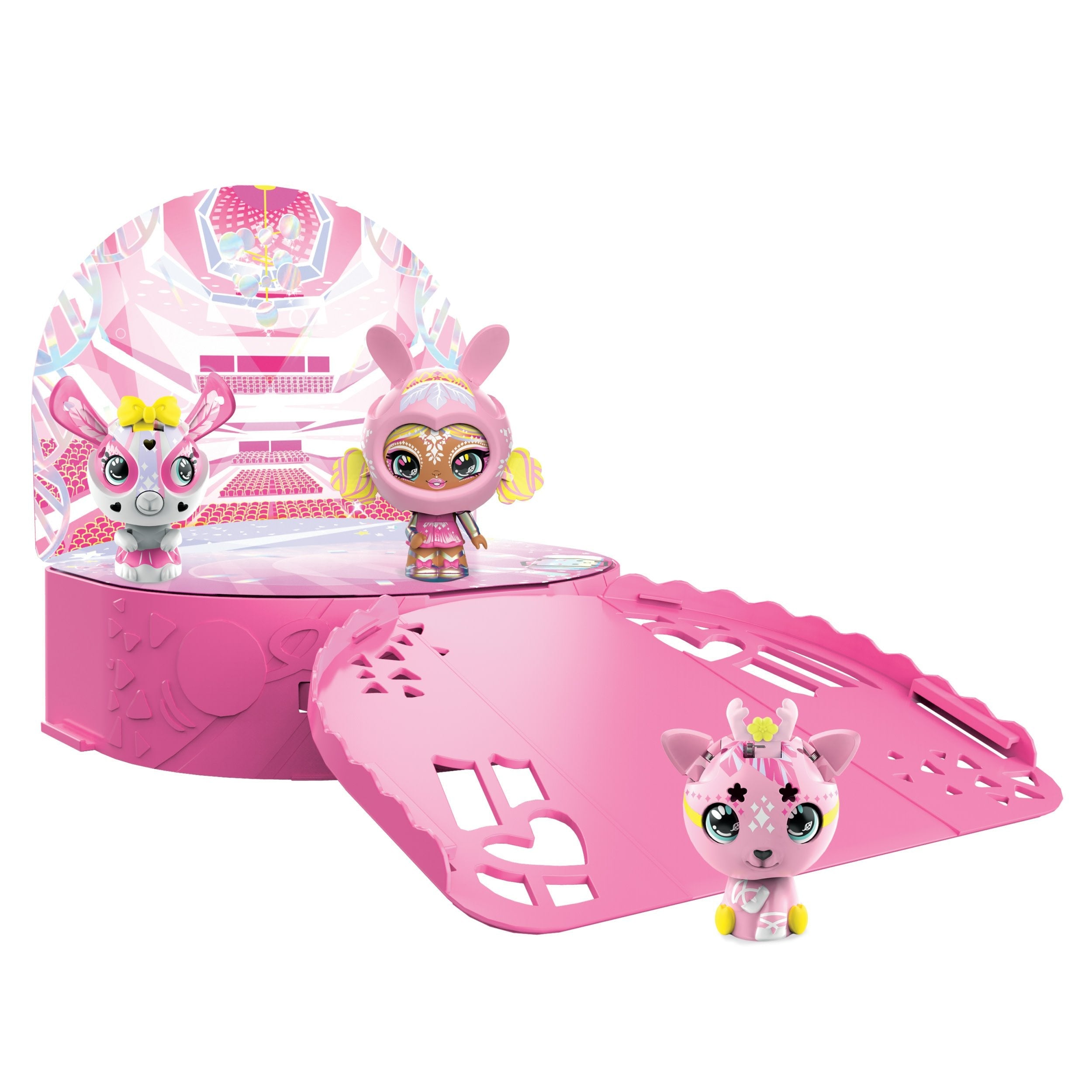 Spin Master Juego Múltiple De Zoobles Con Figura De Minipersonajes De Estudio De Baile 6061529