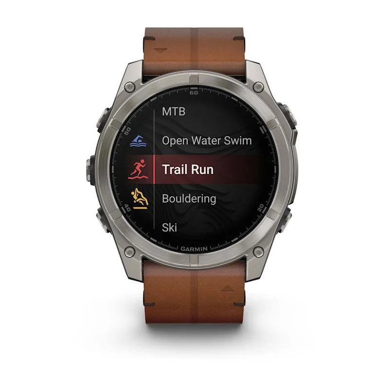 Garmin Fenix 8 3,56 Cm (1.4") Amoled 51 Mm Digital 454 X 454 Pixeles Pantalla Táctil Titanio Wifi Gps (Satélite)