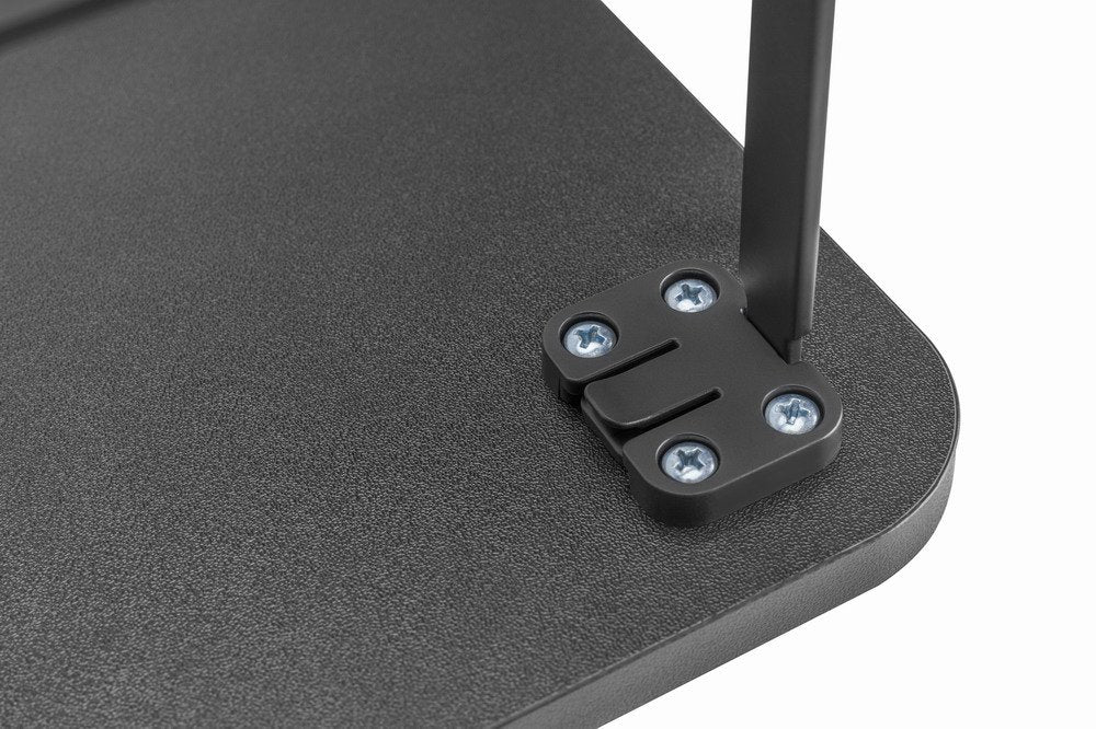 Gembird Ms-Table2-01 Soporte De Monitor Para 2 Monitores (Rectángulo Largo) Negro