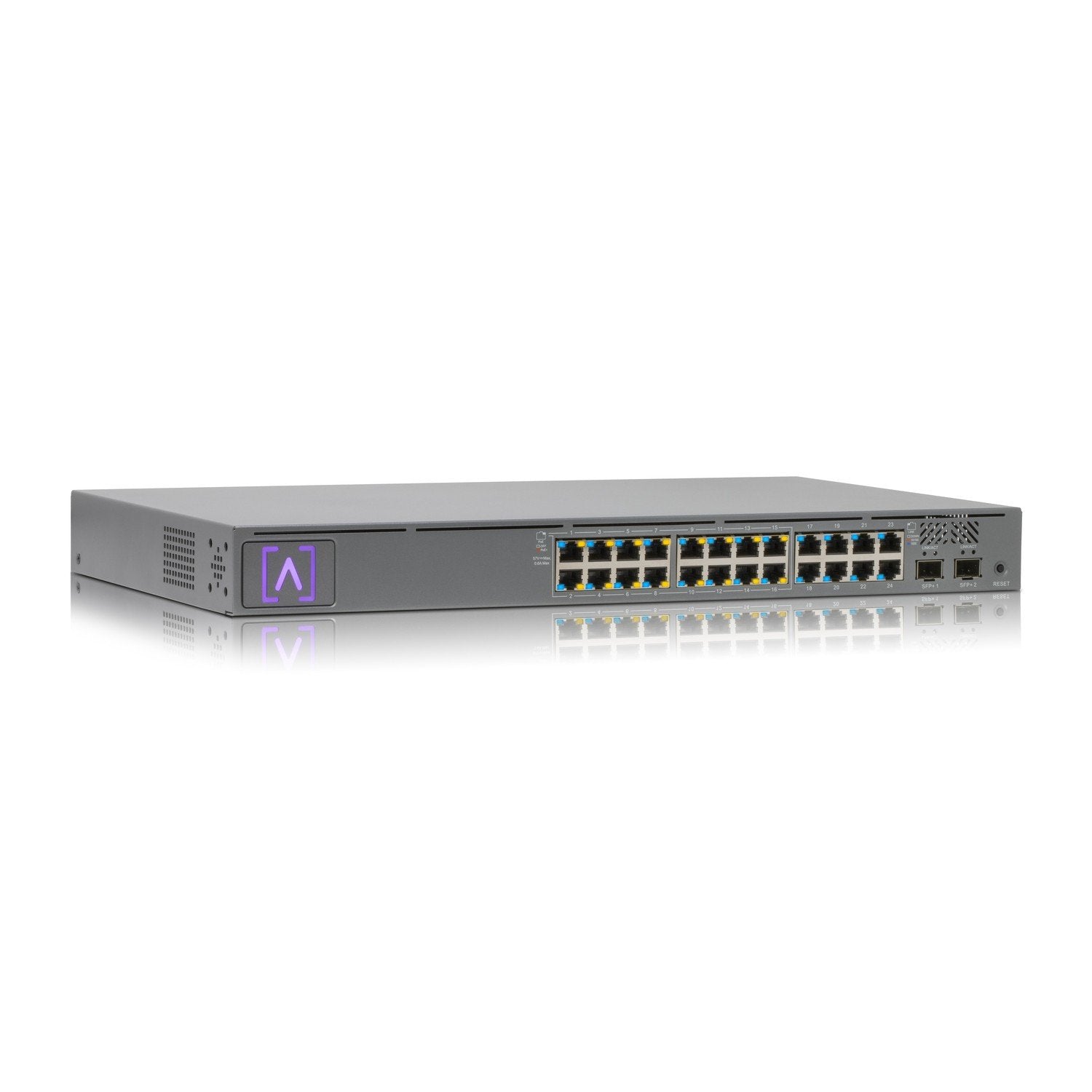 Alta Labs Switch 24-Poort Poe Gestionado Gigabit Ethernet [10/100/1000] Energía Sobre Ethernet [Poe] 1u Grafito