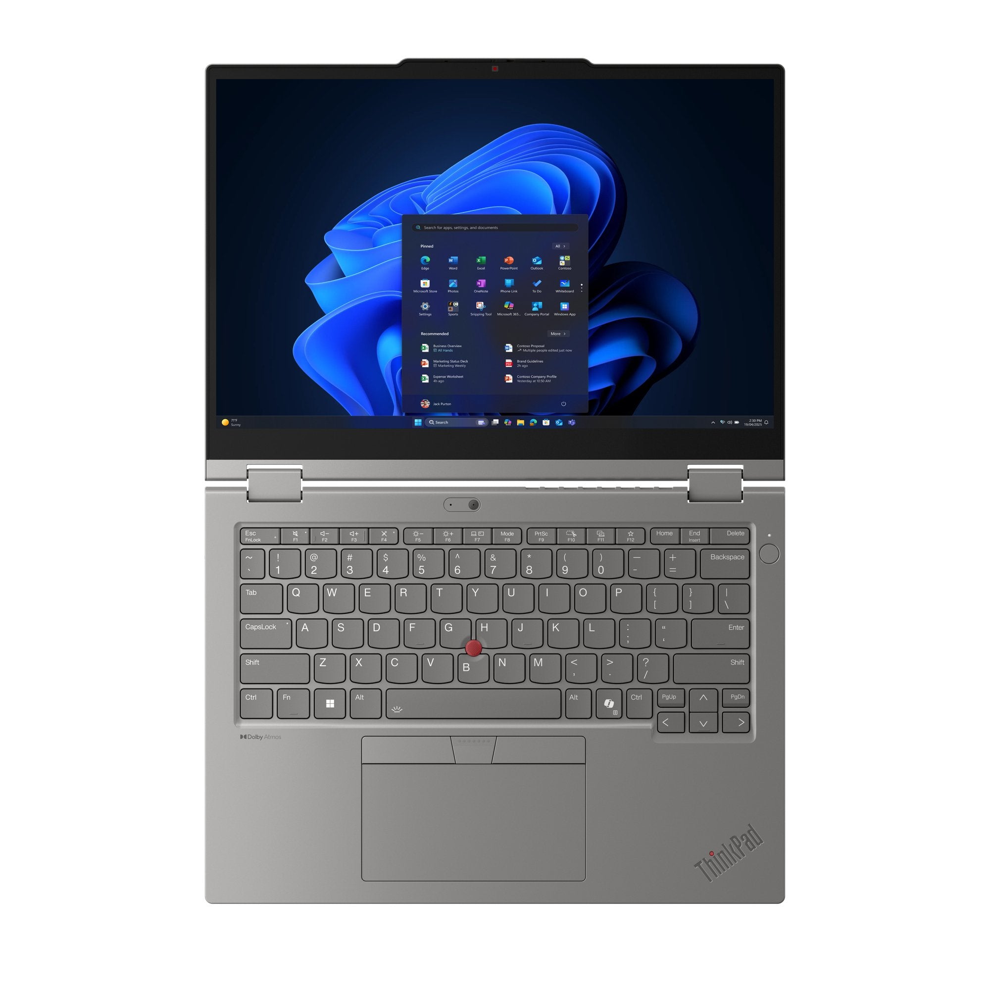 Thinkpad L13 G6 2-In-1 Wuxga 400n Ultra 7 255h 16gb Lpddr5-7500 512gb Ssd Wifi No W11p 5mp Rgb Ir 1yr Depot 1yr Premier Support + Co2 Offset