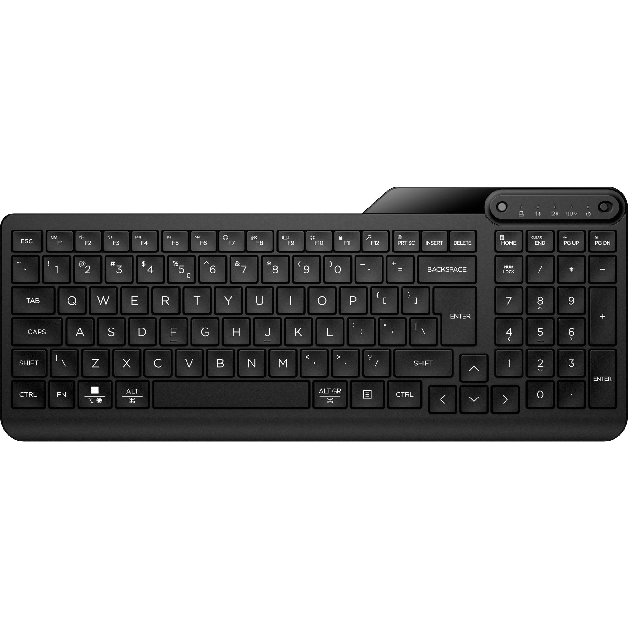 EAN 197192768327 - HP 475 Dual-Mode Wireless Keyboard teclado Universal RF Wireless + Bluetooth Negro imagen 24