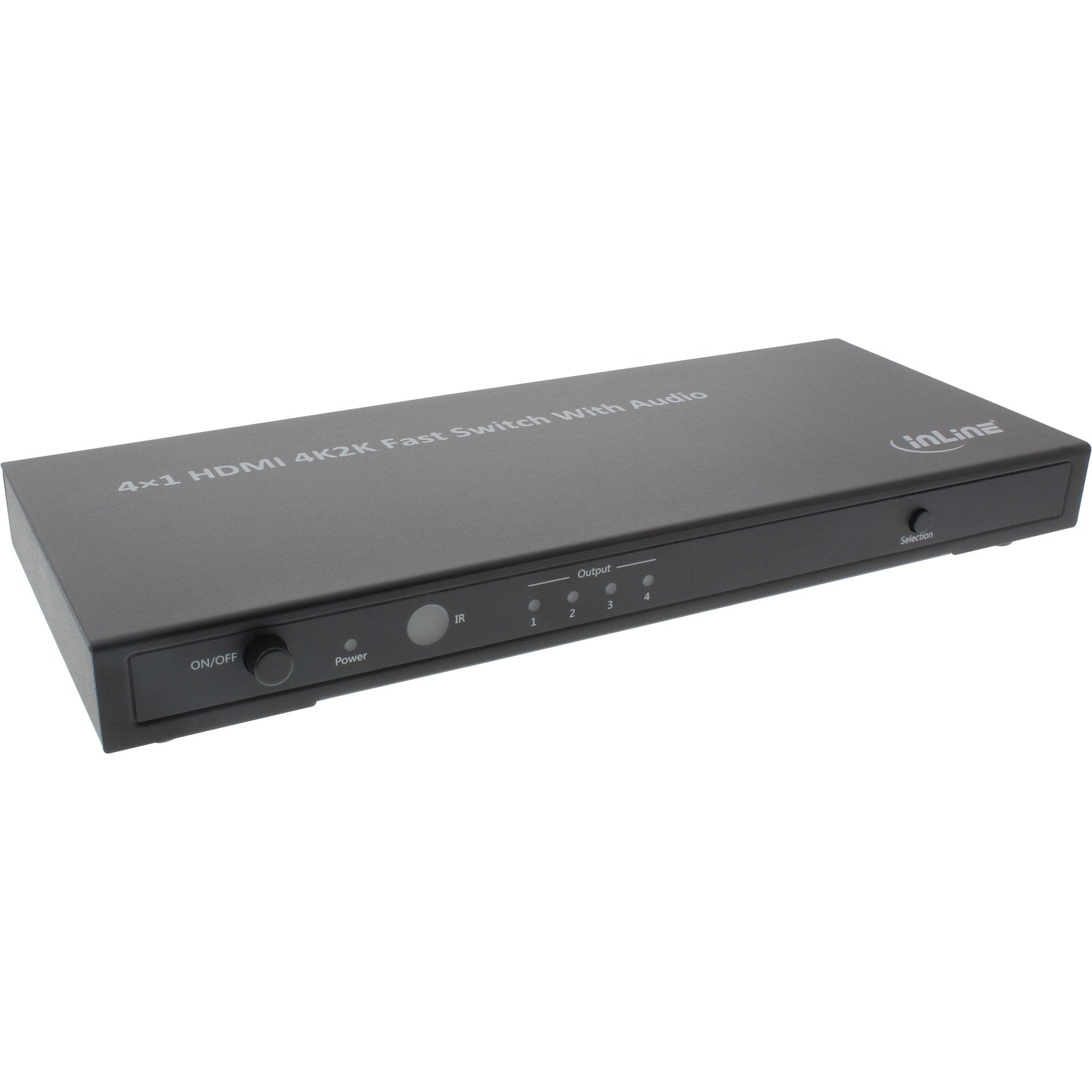Switch Inline 4×1 Hdmi 4k Ultrahd Con Audio