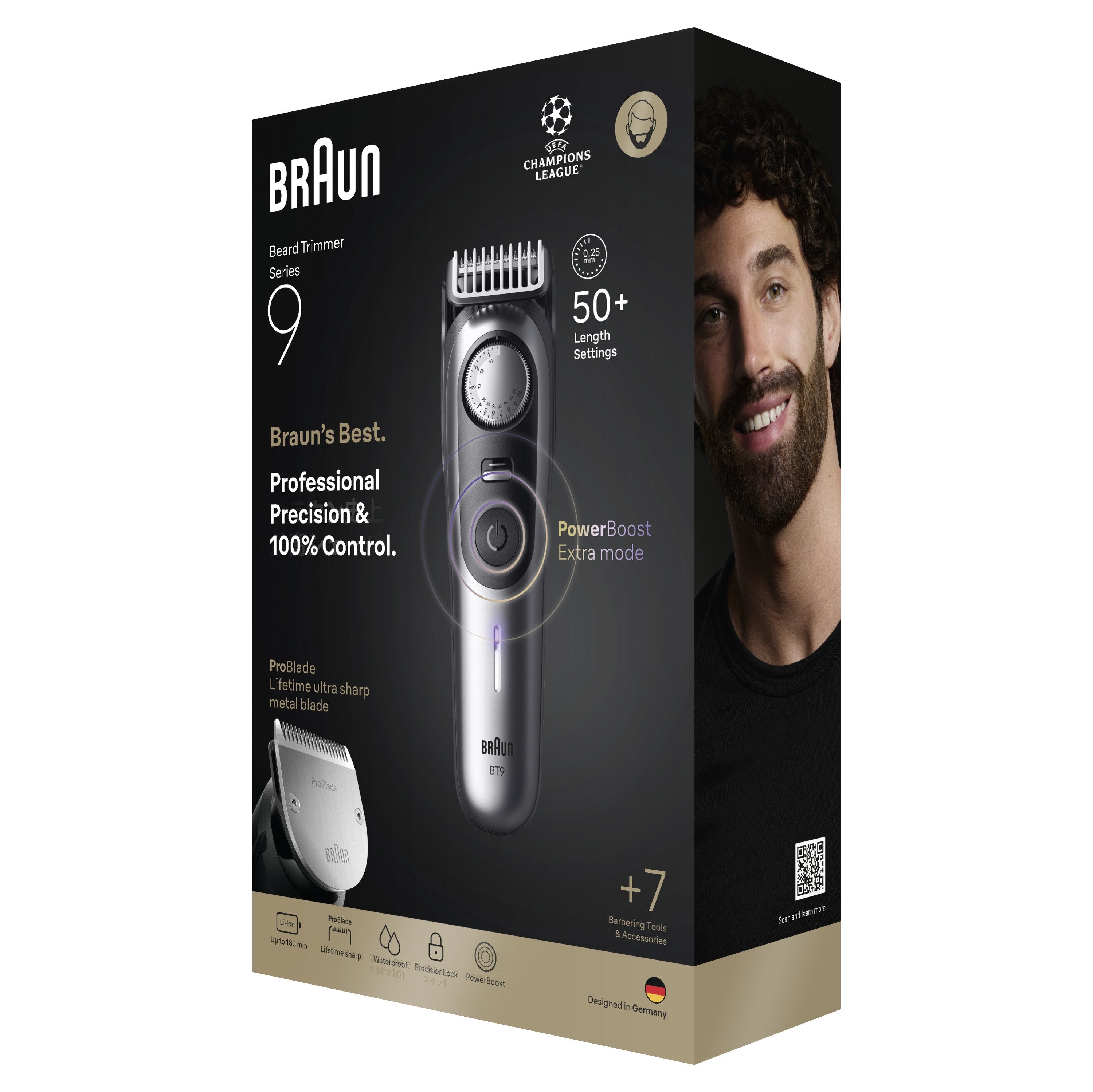 Recortadora Braun Serie 9 Bt9520