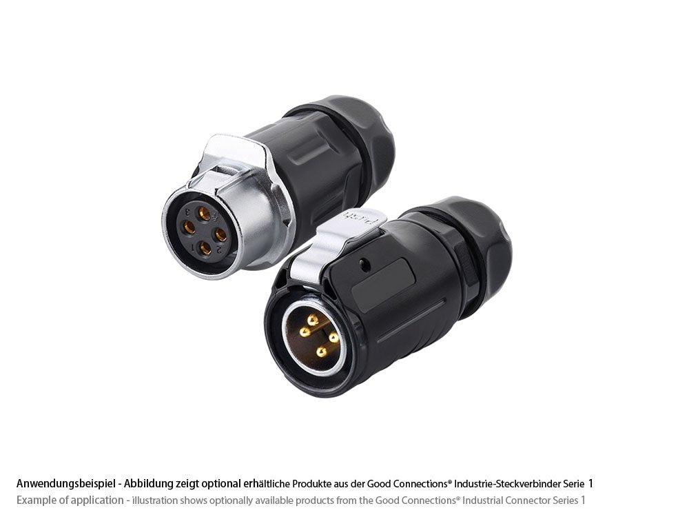 EAN 4014619709359 - Alcasa IC01-20P401 conector S1 - Power (4-Pin) Negro imagen 5