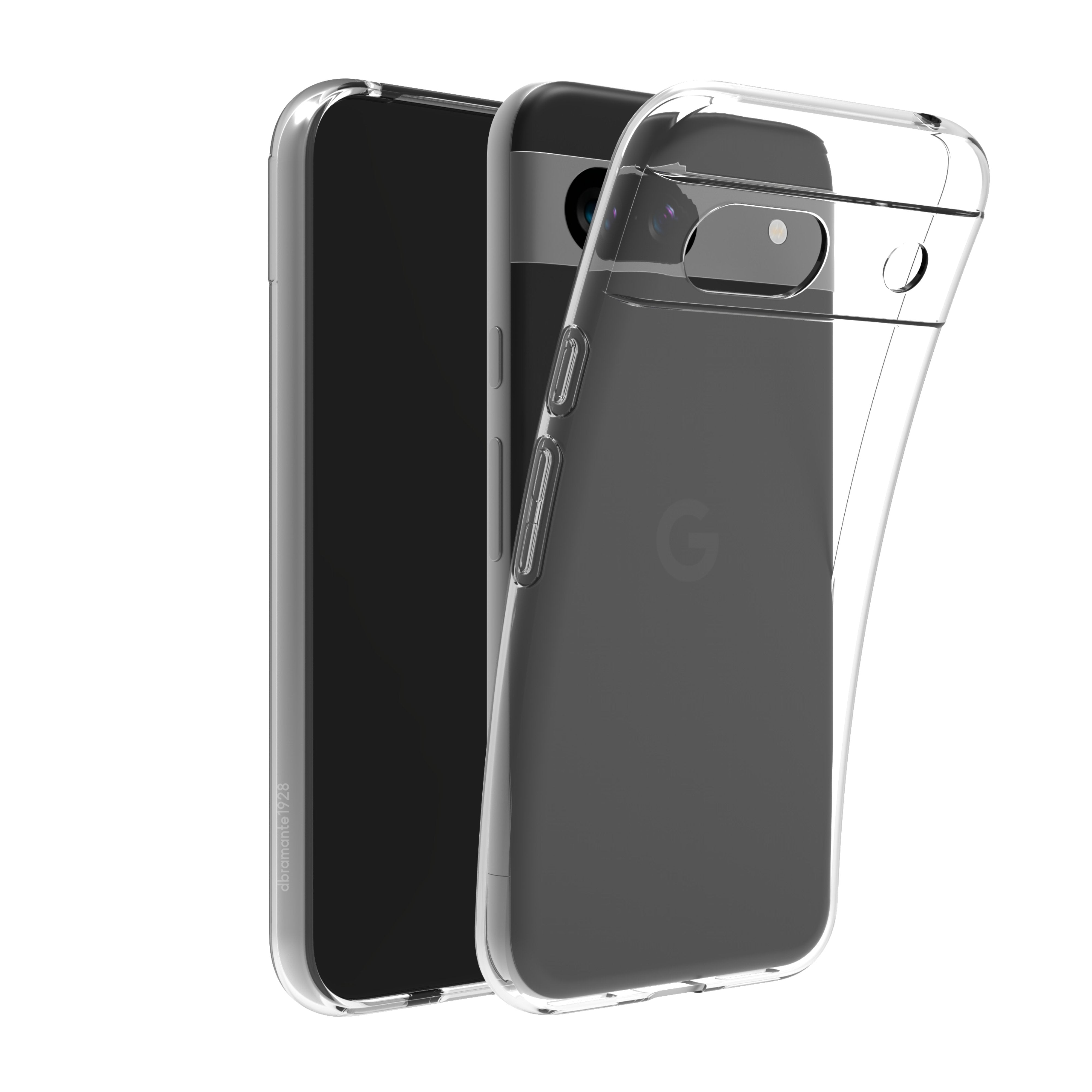 Dbramante1928 Greenland Carcasa Trasera Para Teléfono Móvil Plástico Transparente Para Google Pixel 8a