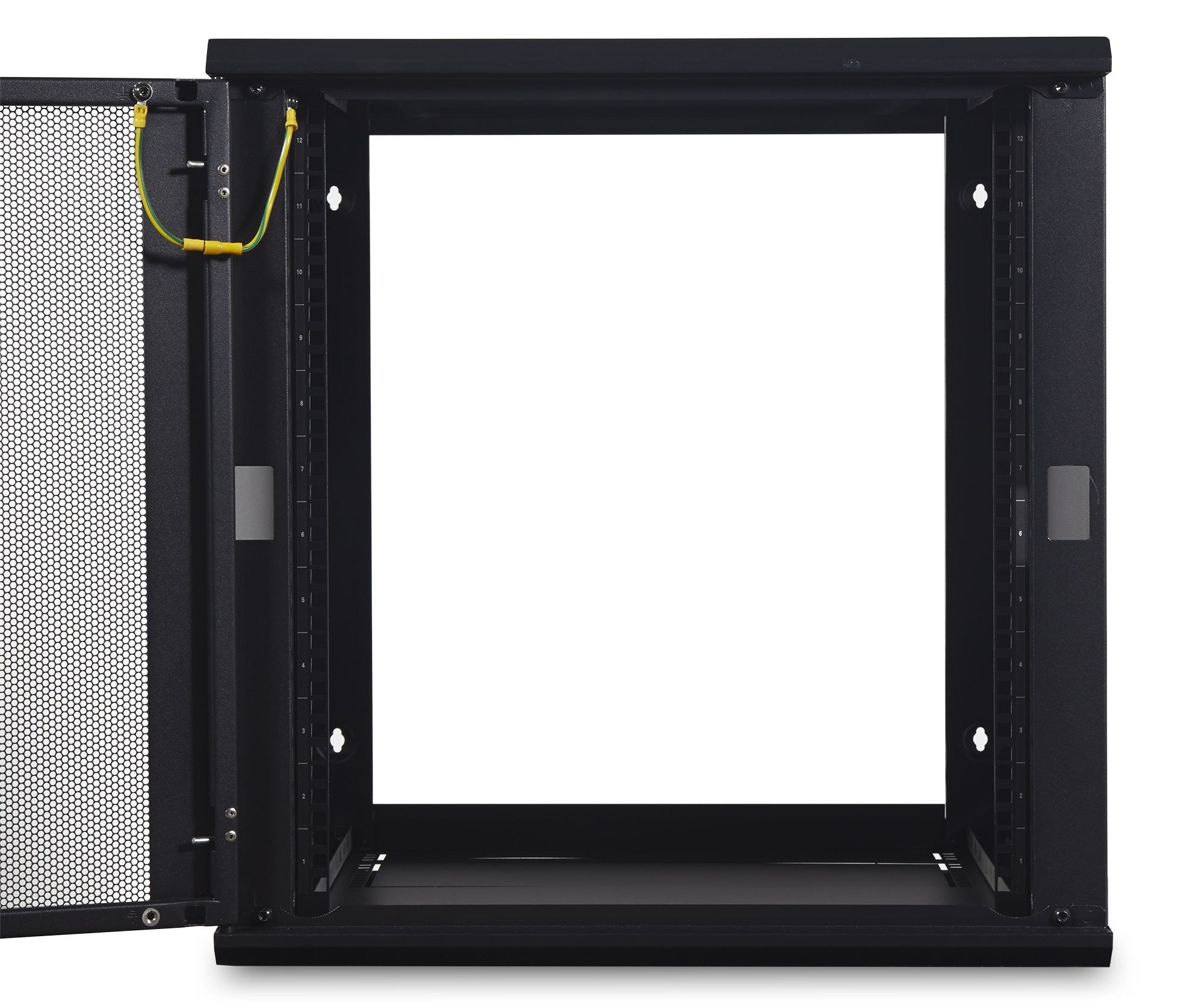 Armario Apc Ar112  Rack 12u Bastidor De Pared Negro