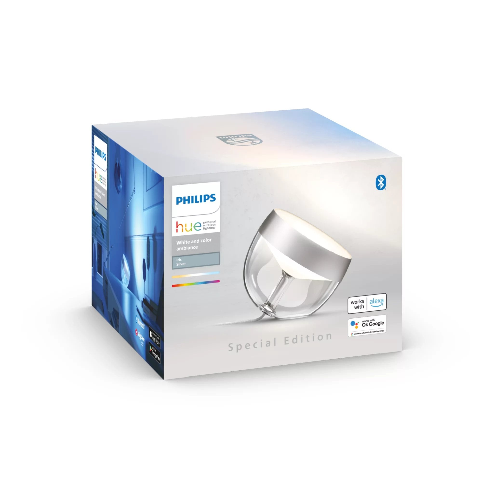 Philips Hue White And Color Ambiance Iris Plata Edición Especial