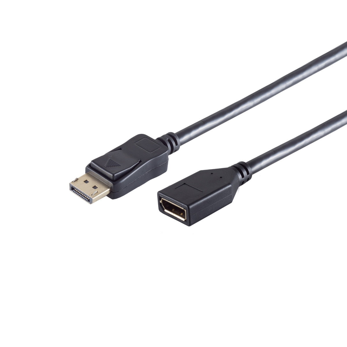 S-Impuls Displayport 1.2 Cable Alargador, 4k, 2,0m