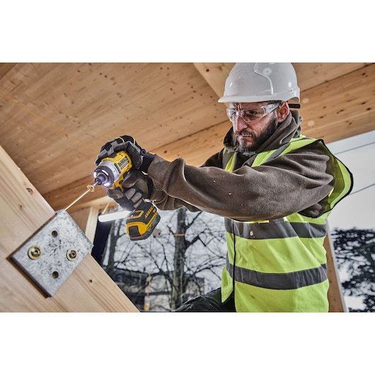 EAN 5035048808658 - DeWALT DCF860NT-XJ destornillador eléctrico y llave de impacto 3800 RPM Negro, Amarillo imagen 7
