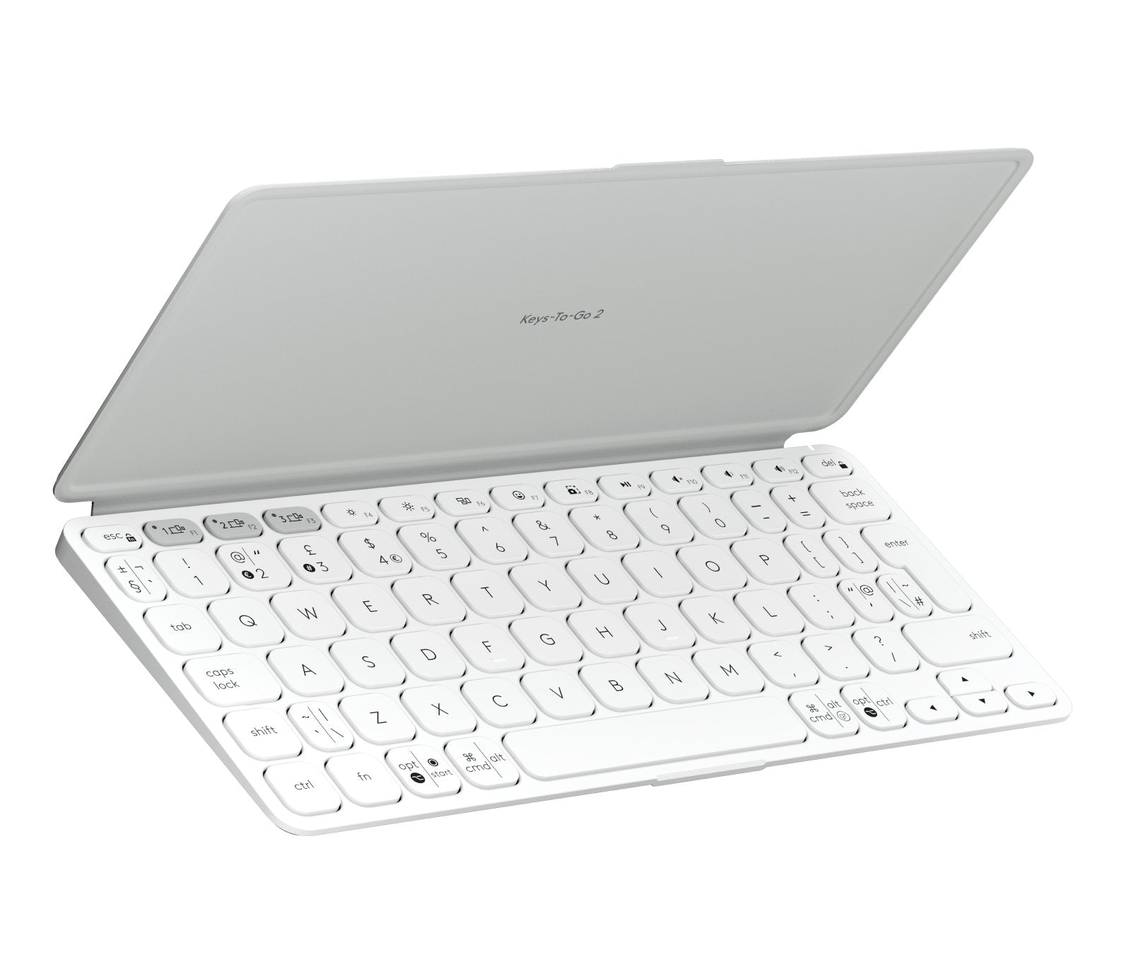 EAN 5099206125896 - Logitech 920-012985 teclado para móvil QWERTY Internacional de EE.UU. Bluetooth Blanco imagen 4
