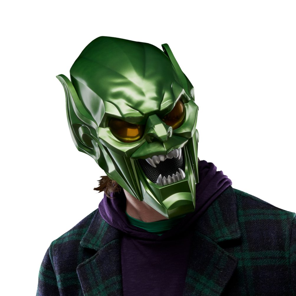 Casco Premium Hasbro Marvel Legends Series Spider-Man: No Way Home Green Goblin