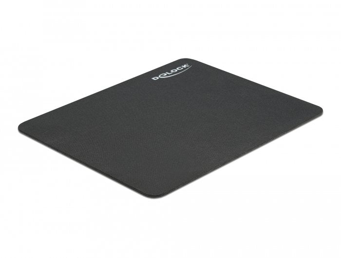 Delock Alfombrilla De Ratón Negra 220 X 180 Mm