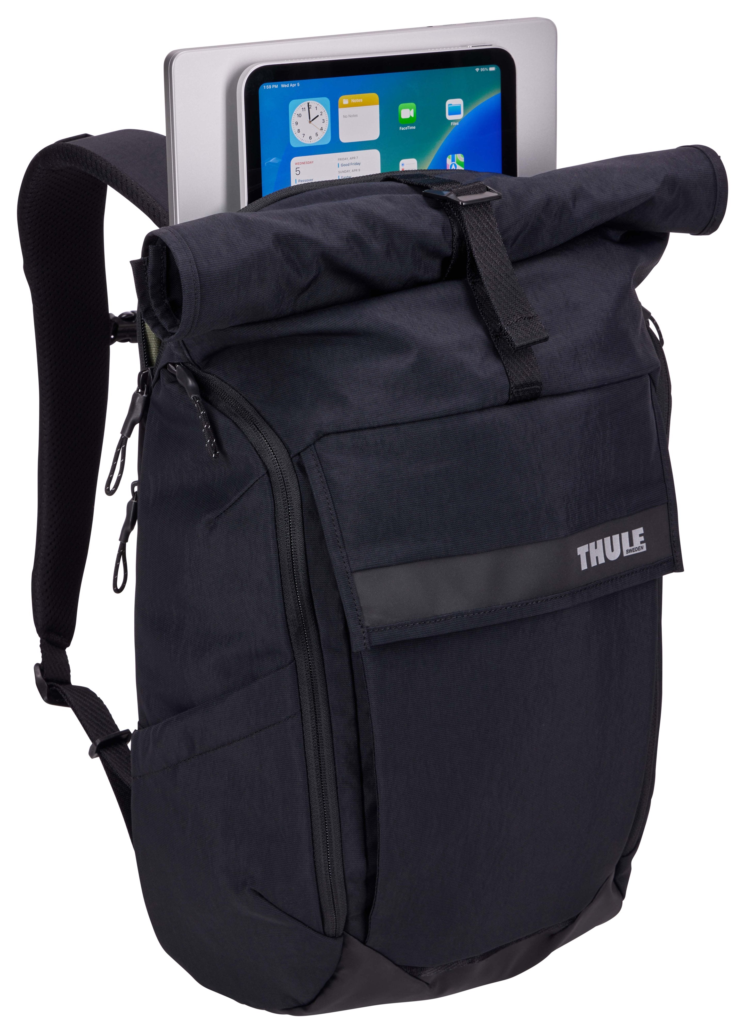 Mochila Thule Paramount Parabp3116 Black Informal Negro Nylon, Poliéster