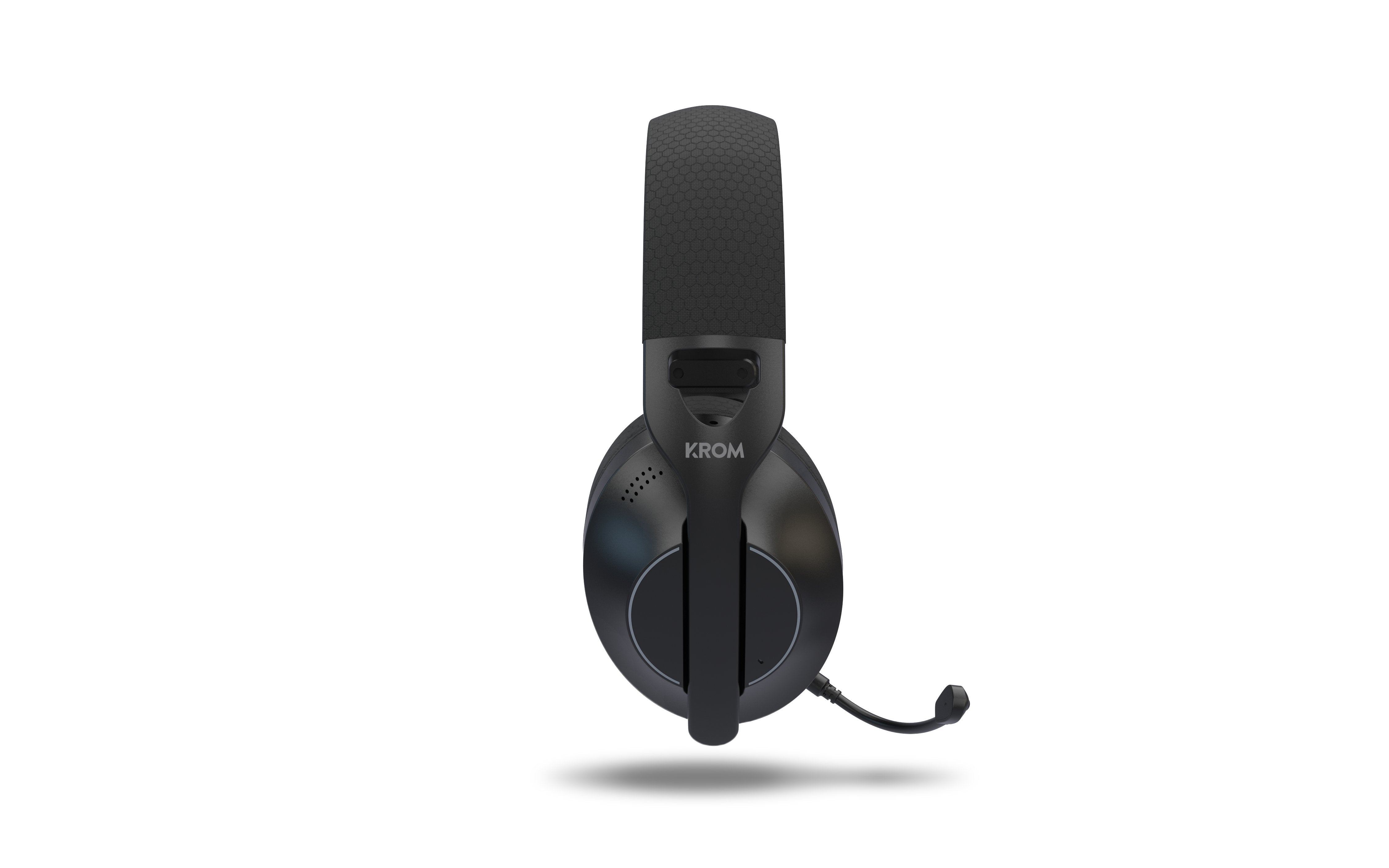 Auriculares Gaming Inalámbricos Con Micrófono Krom Phase Bluetooth Jack 3.5 Usb 2.0 Negros