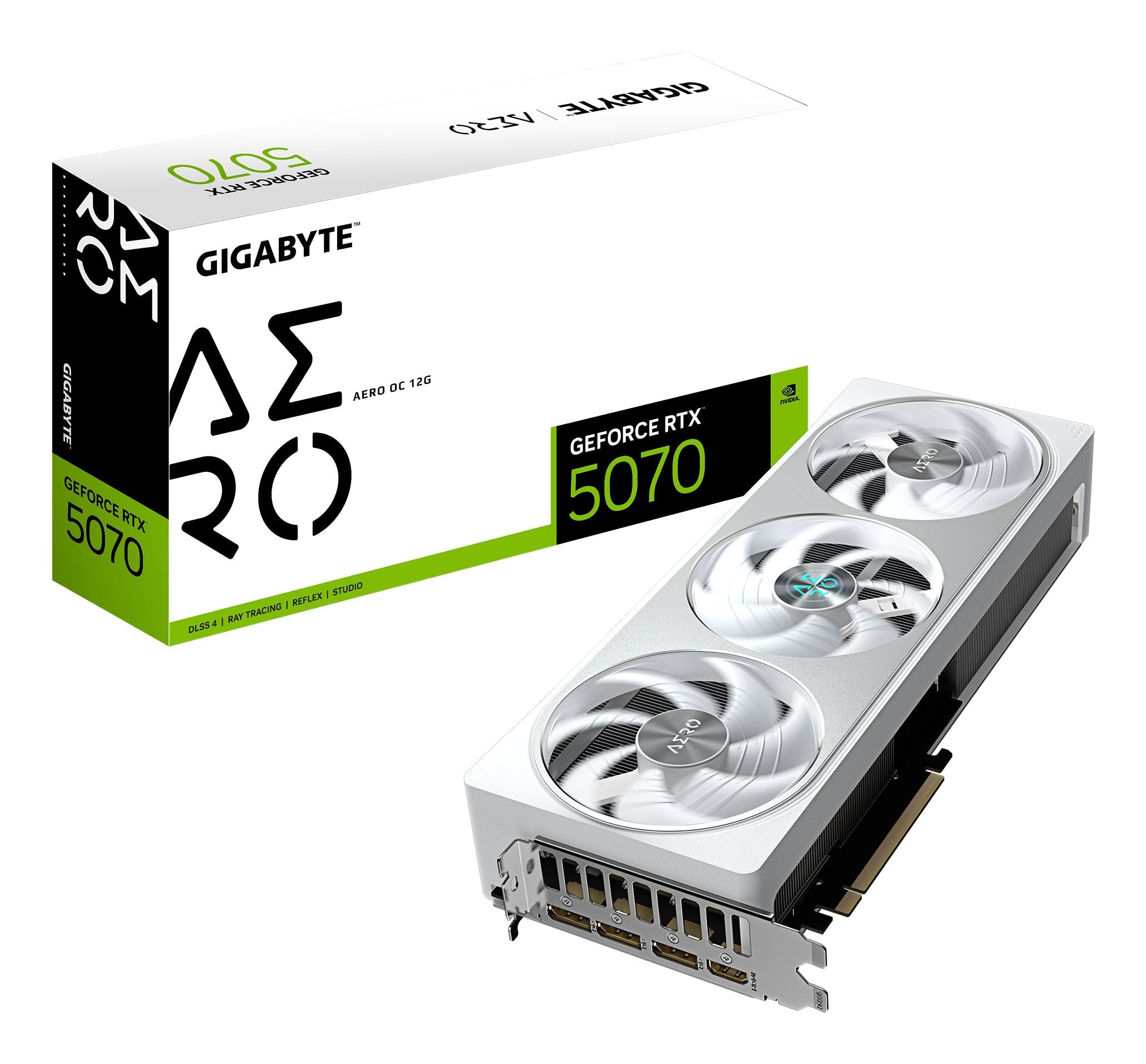EAN 4719331355852 - GIGABYTE GeForce RTX 5070 AERO OC 12G imagen 1