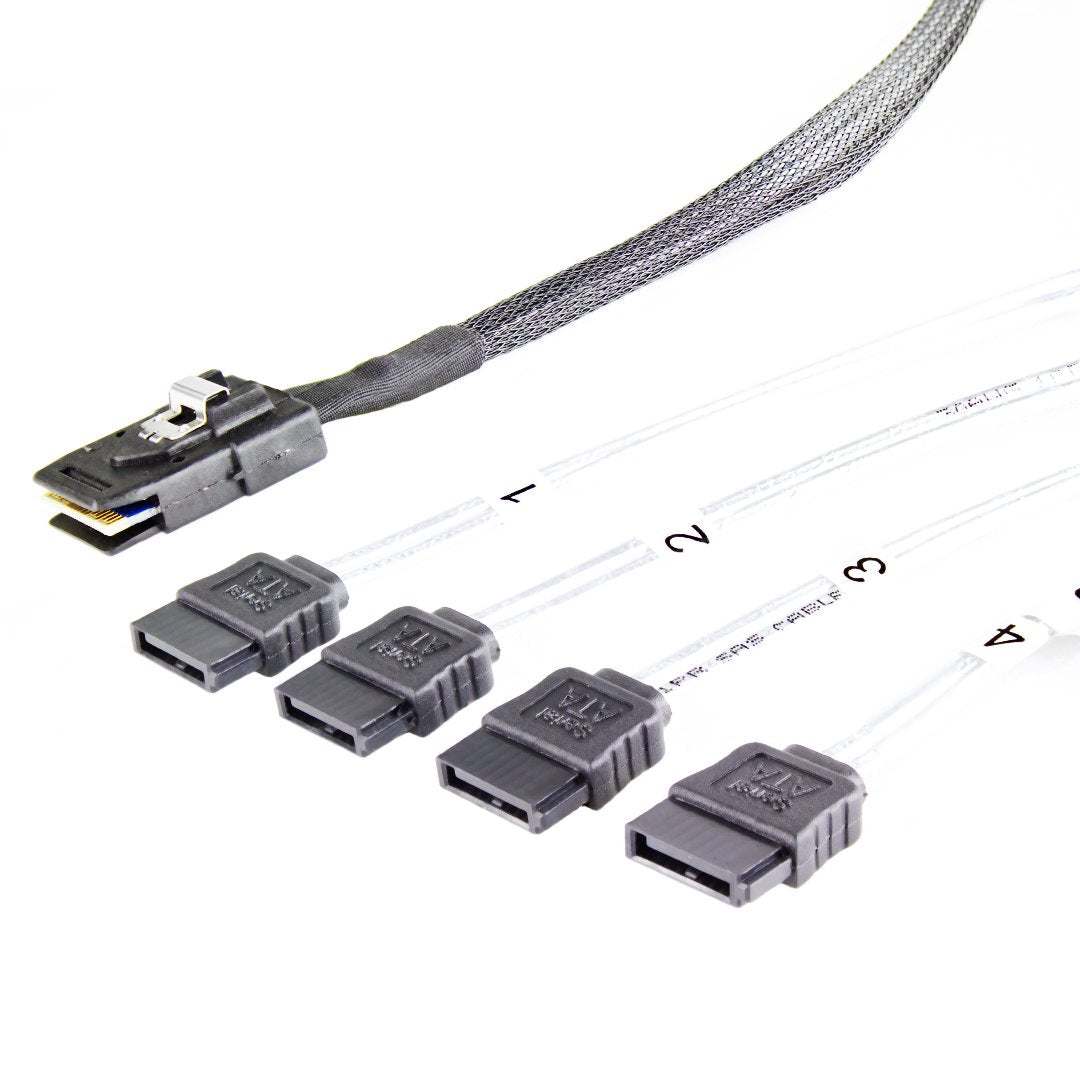 Fantec Src-Mini Sas Zu 4x Sata Kabel