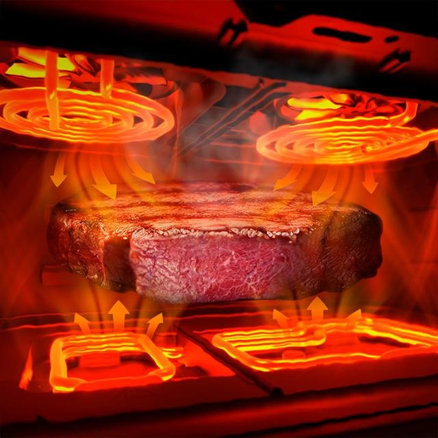 Freidora De Aire Cecotec Cecofry&Grill Duoheat 1000 10l 2800w