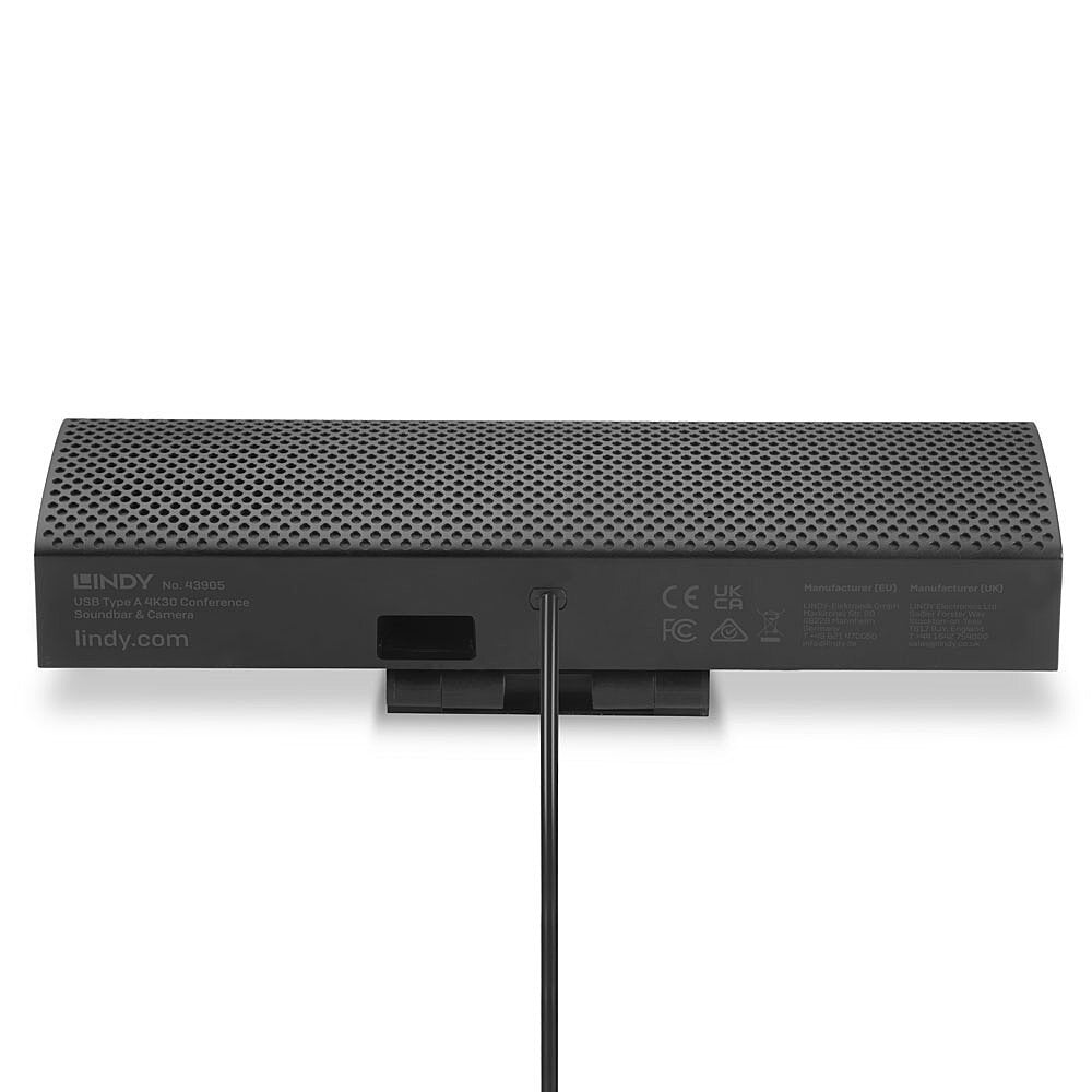 Lindy Usb Type A 4k30 Conference Soundbar & Camera