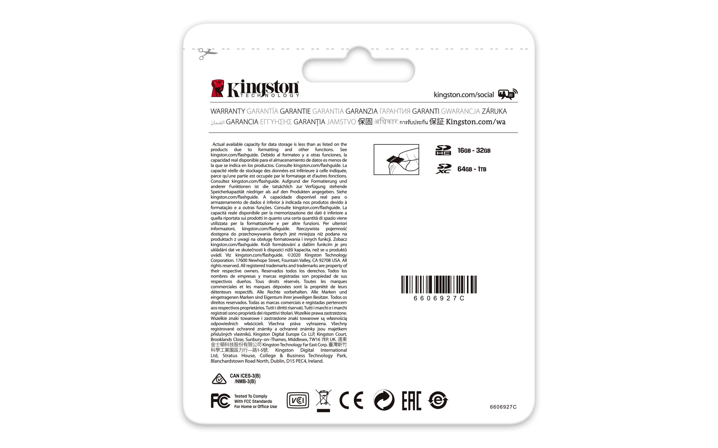 EAN 740617301250 - Kingston Technology Canvas Go! Plus MicroSD UHS-I Clase 10 imagen 6