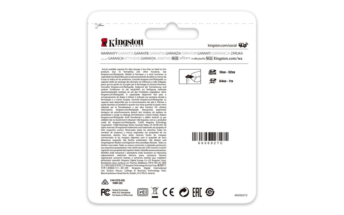 EAN 0740617339260 - Kingston Technology Canvas Go! Plus MicroSD UHS-I Clase 10 imagen 6
