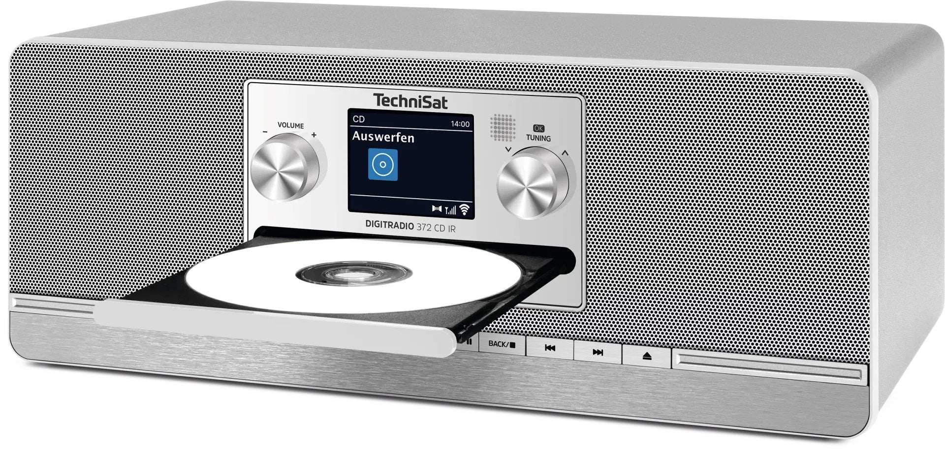 EAN 4019588510227 - TechniSat DIGITRADIO 372 CD IR Internet Analógico y digital Antracita, Plata imagen 10