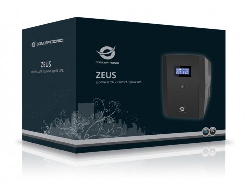 Conceptronic Sai 2200va 1320w Protecion Puerto Lan