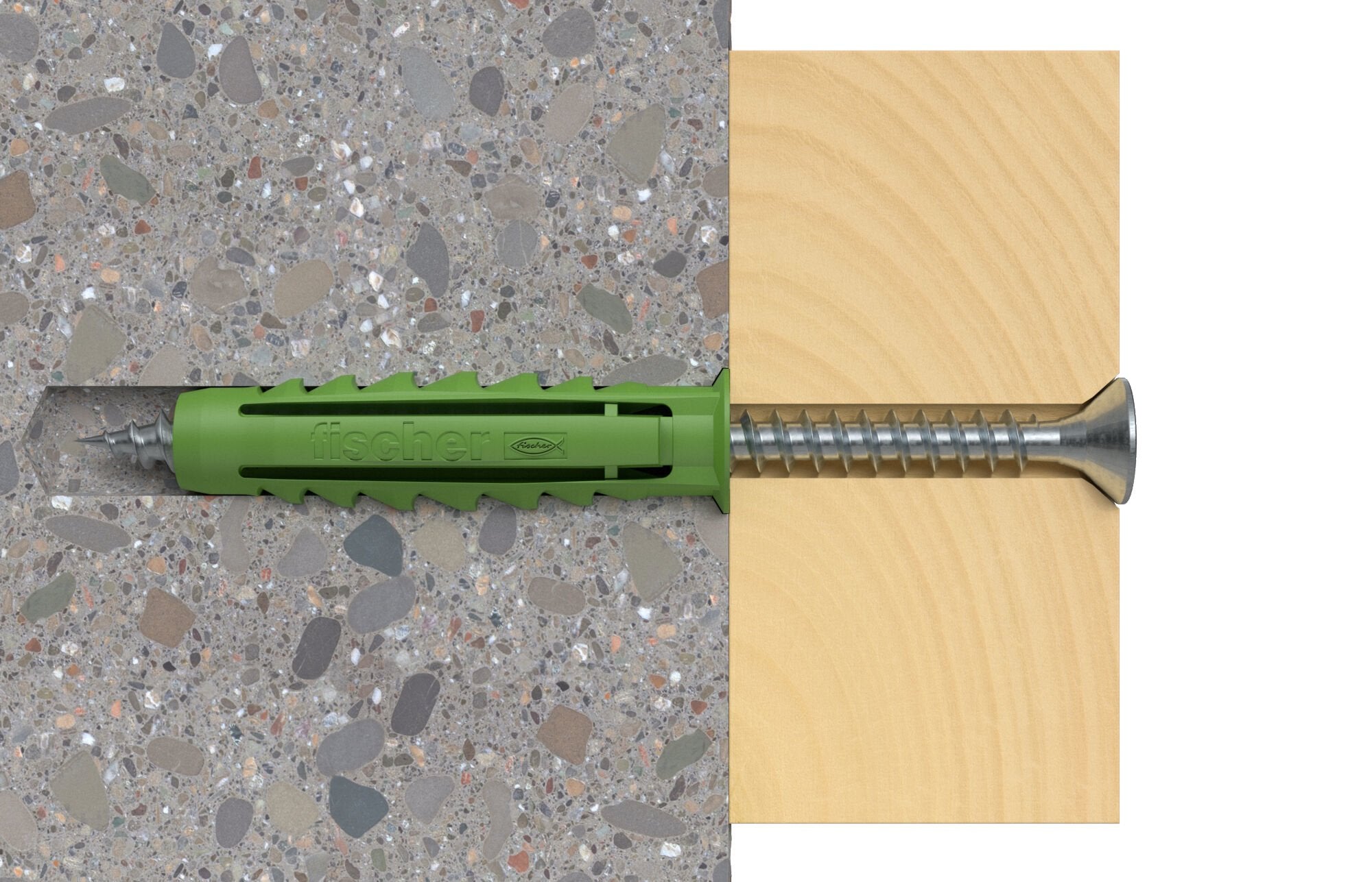 Fischer Anclaje De Expansión Sx Verde 8x40 Sk 524823 10 Piezas