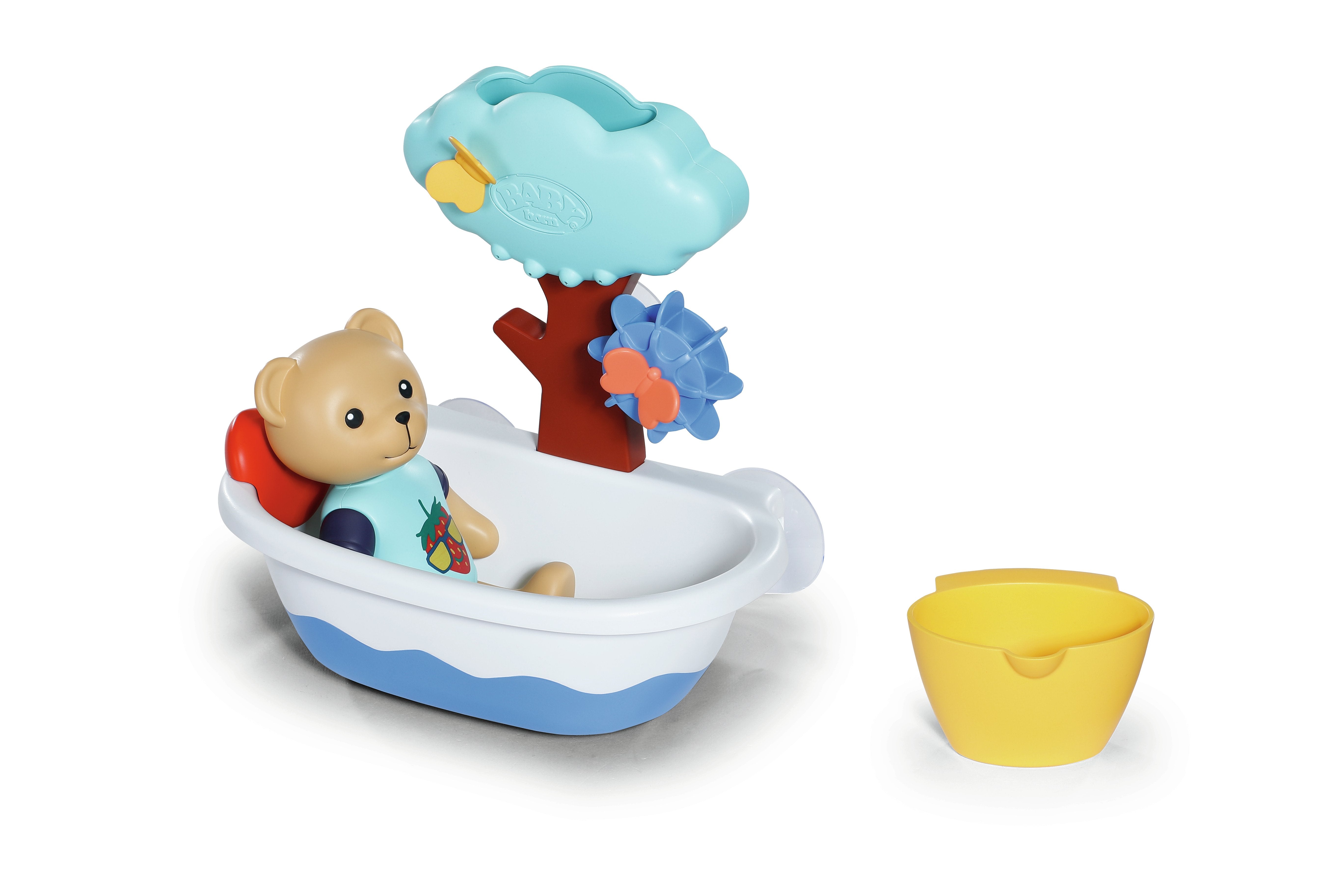 Zapf Creation Baby Born® Bañera Splish Splash Con Osito De Peluche Y Figura De Juguete   838105