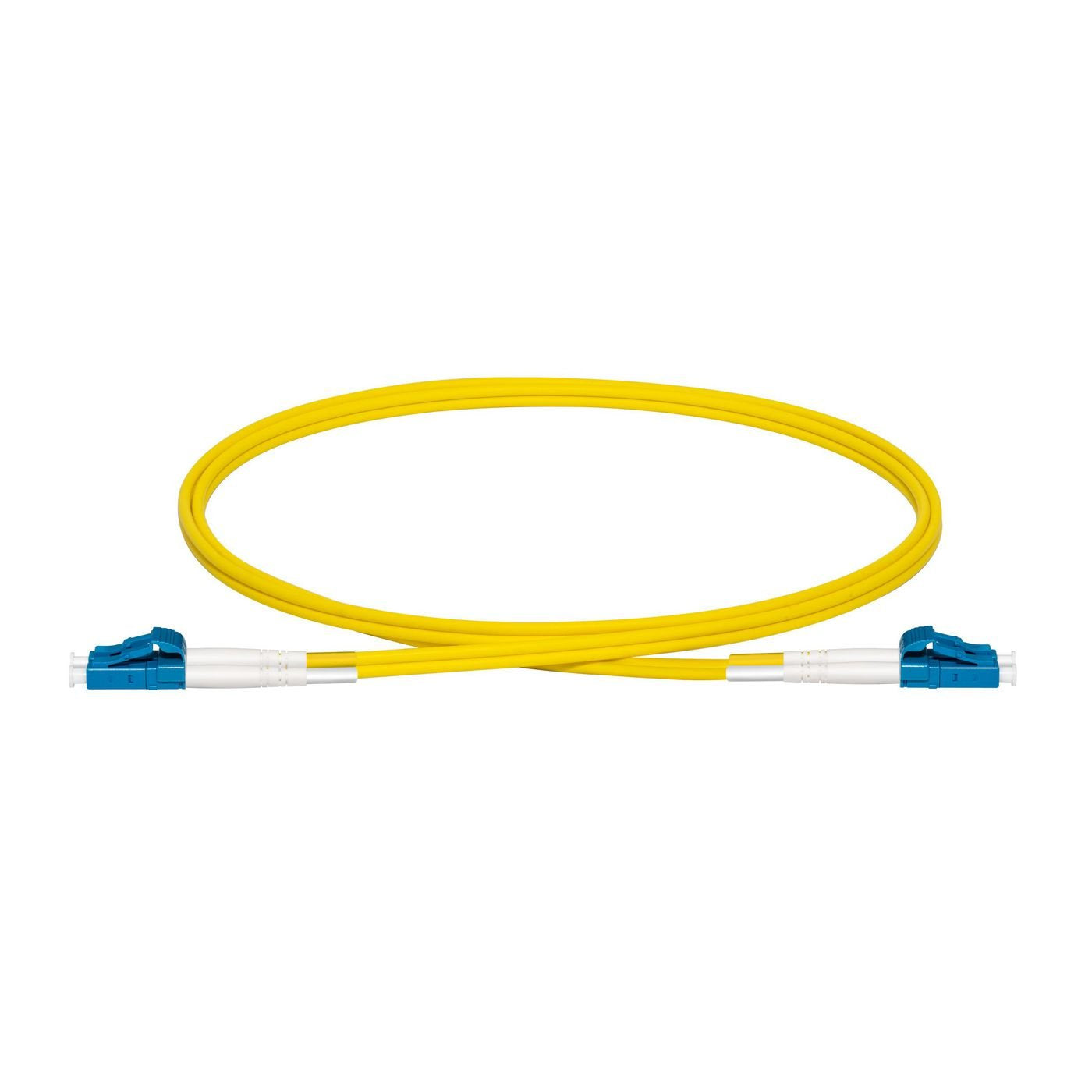 Lanview Lvo231407 Cable De Fibra Optica 2 M 2x Lc Os2 Amarillo