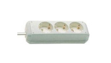 EAN 4007123249374 - Brennenstuhl 1158610 base múltiple 3 salidas AC Blanco imagen 1