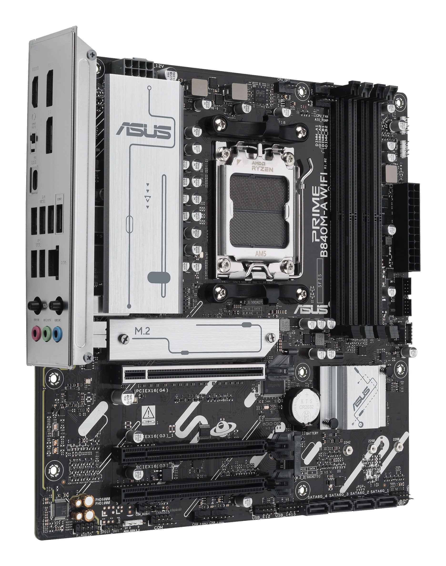 Placa Base Asus Prime B840 M-A Wifi Pci-E 16x Gen4, M.2 Gen4