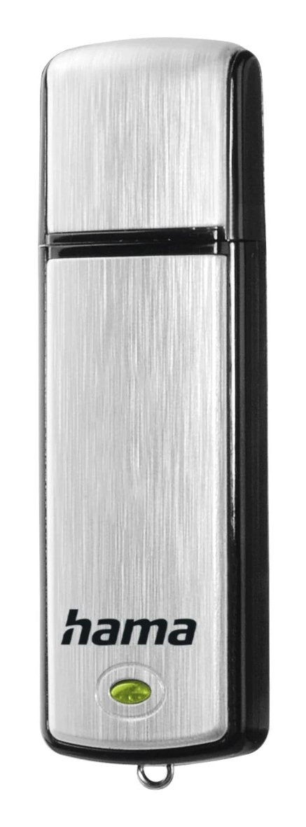 Hama Fancy Memoria Pendrive Usb 2.0 Con Tapa - 128gb De Capacidad - 15mb/S De Transferencia - Aluminio Cepillado -