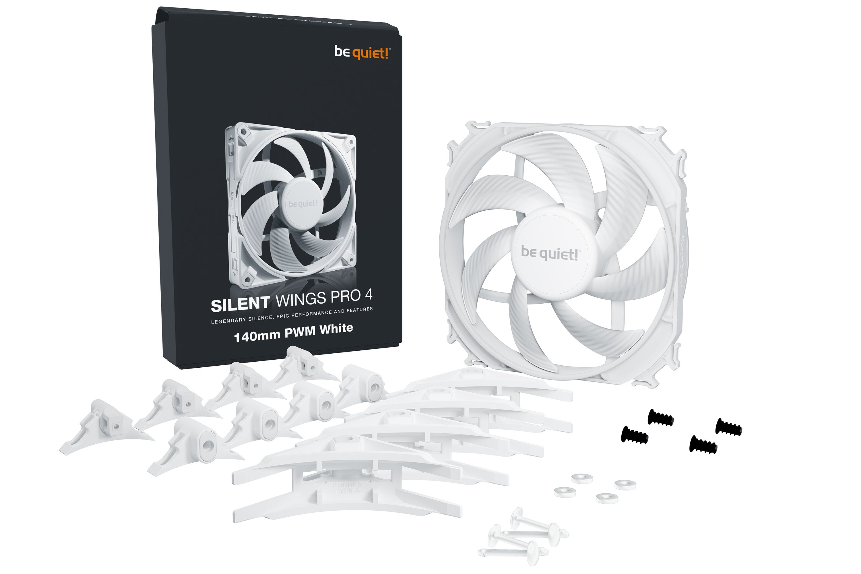 EAN 4260052191101 - be quiet! BL119 sistema de refrigeración para ordenador Carcasa del ordenador Ventilador 14 cm Blanco 1 p imagen 5