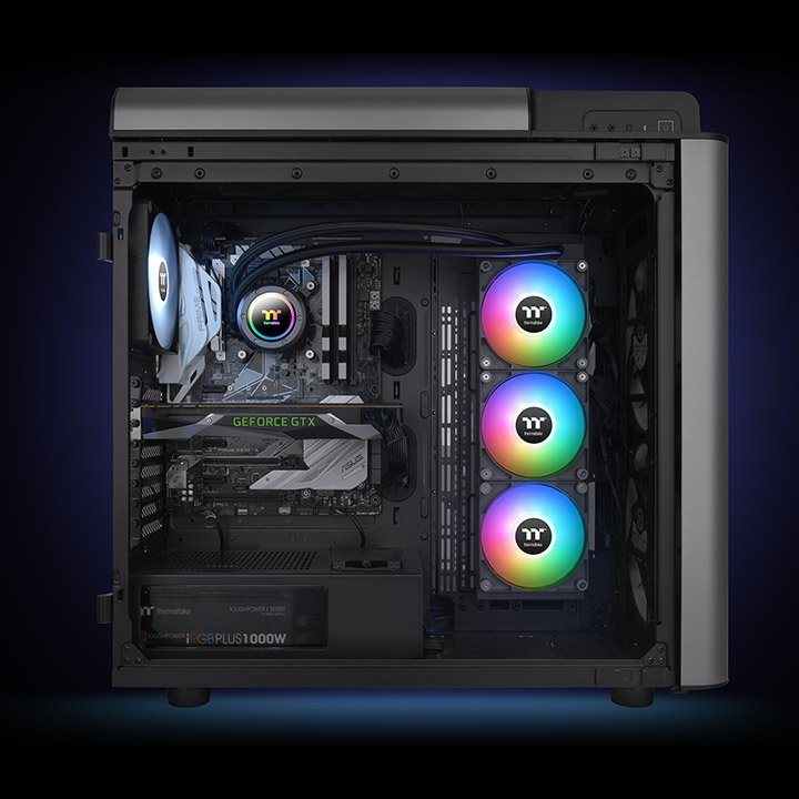 EAN 0841163087930 - Thermaltake TH420 V2 ARGB Procesador Sistema de refrigeración líquida todo en uno 14 cm Negro 1 pieza(s) imagen 6