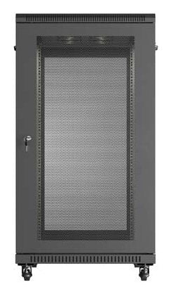 EAN 5901969447170 - Lanberg FF01-6022-23B armario rack 22U Rack o bastidor independiente Negro imagen 6