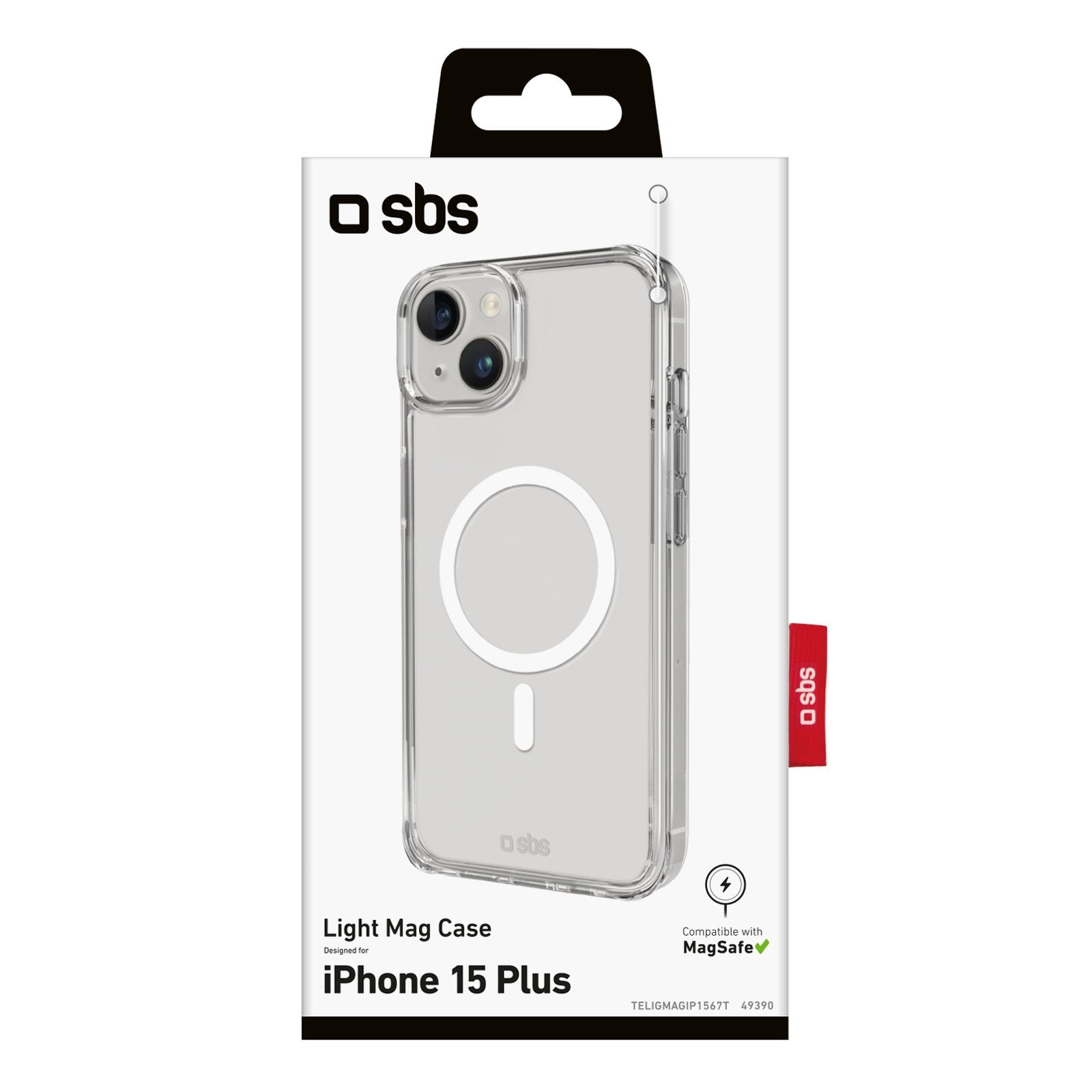 Funda Para  Iphone 15 Plus/14 Plus Sbs Teligmagip1567t  (6.7") Transparente