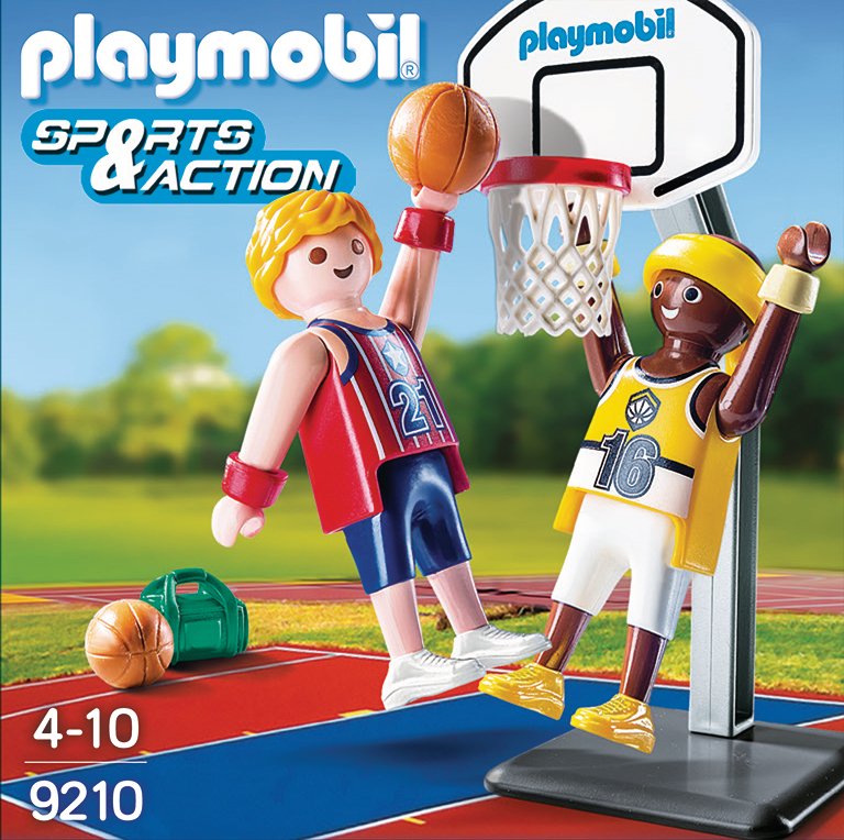 EAN 4008789092106 - Playmobil 9210 Joueurs de Basket-Ball avec Panier imagen 11