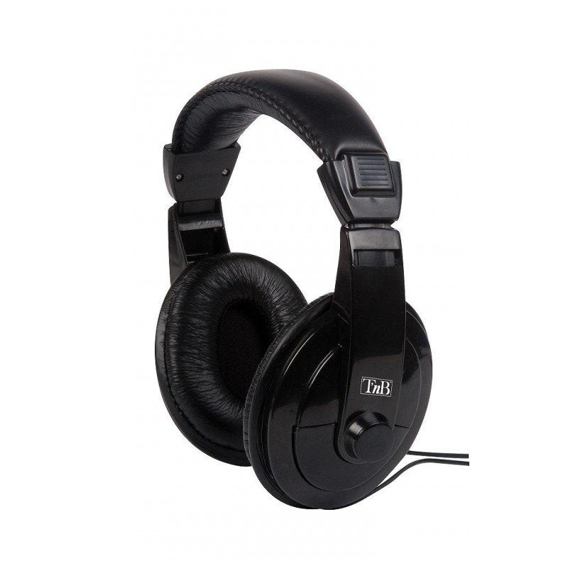 Auriculares Tnb Home  Envolventes Ideales Para Tv + Adaptador 6.35, Cable De 8m - Negro