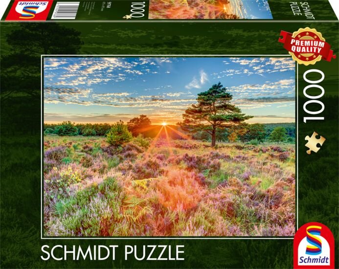 Puzzle Schmidt Games Heath En El Atardecer 59768 (1000 Piezas)