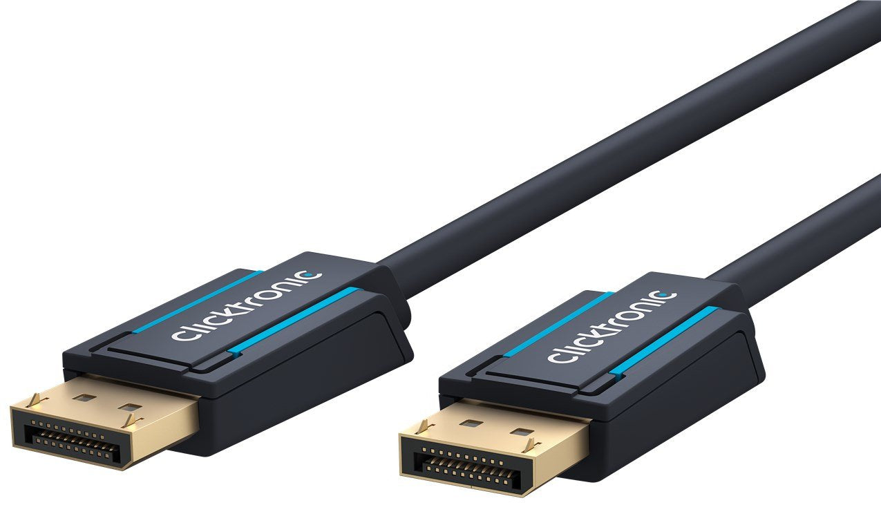 Cable Displayport  Macho-Macho De  3m V.1.4 8k Clicktronic Premium Cable Uhd 8k @ 60 Hz Blister Carton