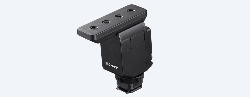 Sony Ecm-B10 Negro Micrófono Para Cámara Digital